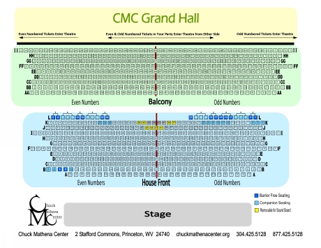Stafford Center Seating Chart